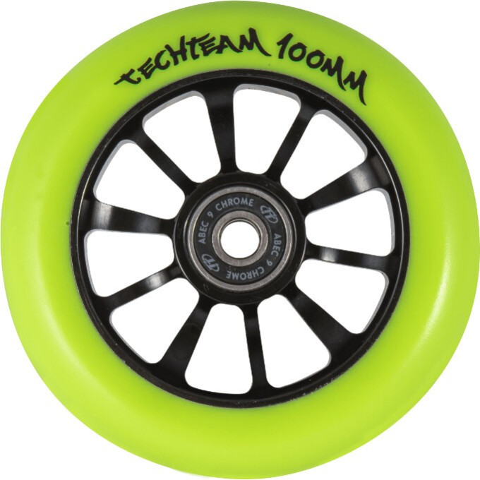 Колесо TECH TEAM для самоката X-Treme 110*24мм, Scout green NN010851